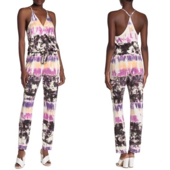 Young Fabulous & Broke Pants - Young Fabulous and Broke | Tie Dye Jumpsuit Size Small